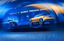 OMODA 4, 2025, front and rear, graphic